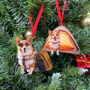 Custom Photo Gifts for Dog Lovers Ornament 10acvp140924 - Ornament - GoDuckee