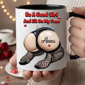 Naughty Couple Coffee Accent Mug - Personalized Gifts For Couple 01HUDT270126 - Coffee Mug - GoDuckee