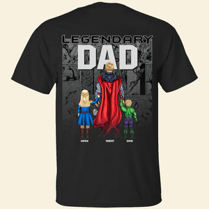 Legendary Dad 04htqn270423tm-tt Personalized Shirts - Shirts - GoDuckee