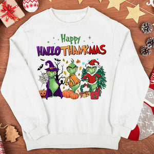 Gift For Movie Fans Happy Hallothanksmas Shirt 01NATN190924 - Shirts - GoDuckee