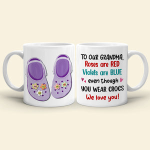 We Love You Personalized Grandma Coffee Mug 05PGTN260723 - Coffee Mug - GoDuckee