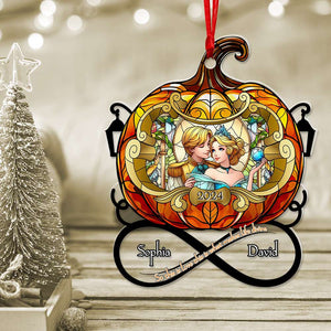 Personalized Gifts For Couple Ornament Christmas 01TGLU170924 - Ornament - GoDuckee