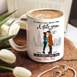 Personalized Gifts For Couple Coffee Mug I Say I Love You - Coffee Mug - GoDuckee