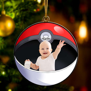 Custom Photo Gifts For Kids Christmas Ornament Christmas 01OHLU200924 - Ornament - GoDuckee