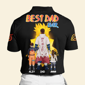 Personalized Gifts For Dad 3D Polo Shirt 06DTDT030524PA Father's Day - 3D Shirts - GoDuckee