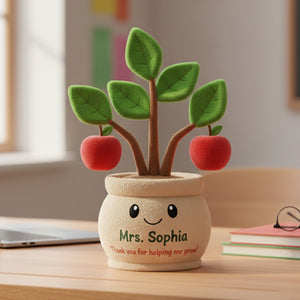 Blooming Gratitude Teacher Pillow - Personalized Gifts For Teachers 05NATN211125 - Pillow - GoDuckee