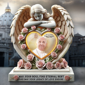 Memorial Acrylic Plaque - Rest In Peace 03HULU210425 - Shaped Plaques - GoDuckee