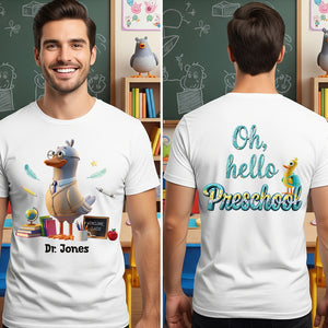 Quack to School Shirt Personalized Gifts For Teacher 04OHDT110725 - Shirts - GoDuckee