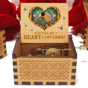 You Fill My Heart Container, Personalized 02QHPU231223HH Couple Music Box, Gift For Couple, Valentine's Gifts - - GoDuckee