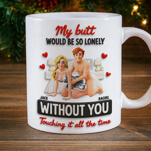 Naughty Couple Coffee Mug - Personalized Gifts For Couple Coffee Mug 01HUTA181125 - Coffee Mug - GoDuckee