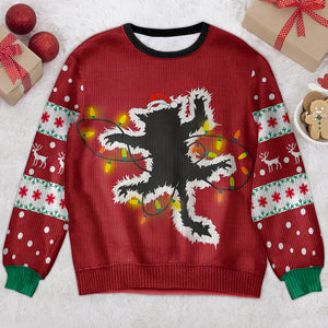 Gift For Cat Lovers, Christmas Ugly Sweater 118acxx260824 - AOP Products - GoDuckee