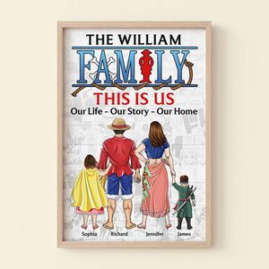 Personalized Gifts For Family Canvas Print 03ACQN030724PA - Poster & Canvas - GoDuckee