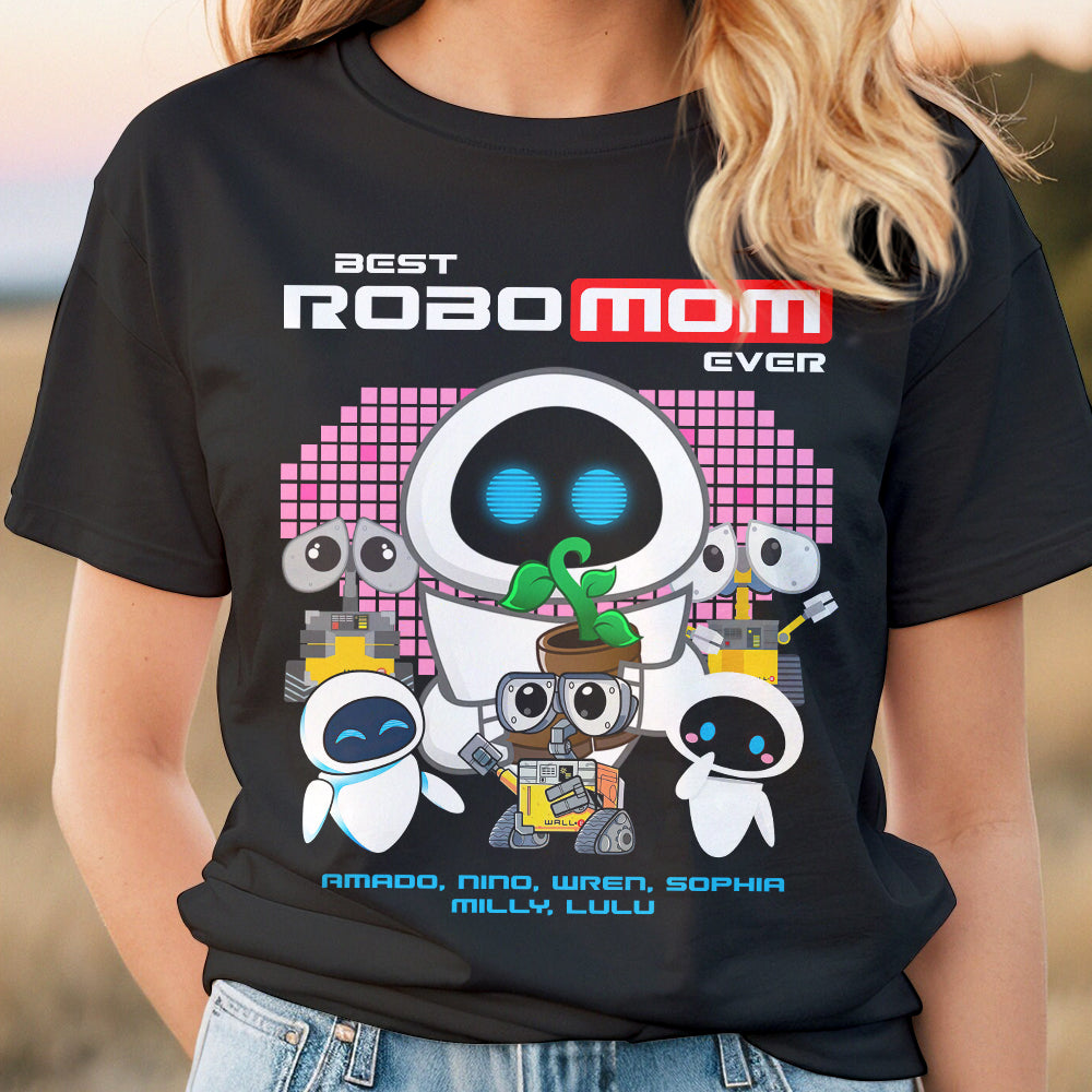 Personalized Gifts For Mom Shirt Best Robomom Ever 03KADT290224 - 2D Shirts - GoDuckee