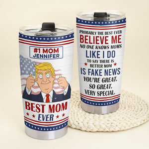 Personalized Gifts For Mom Tumbler, Terrific Mom 03qhqn210225hg - Tumbler Cup - GoDuckee