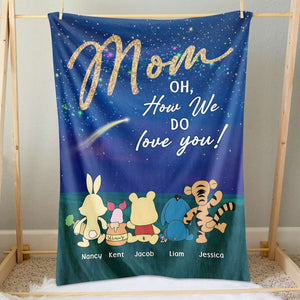 Personalized Gifts For Mom Blanket We Do Love You 03htpu010224 - Blankets - GoDuckee