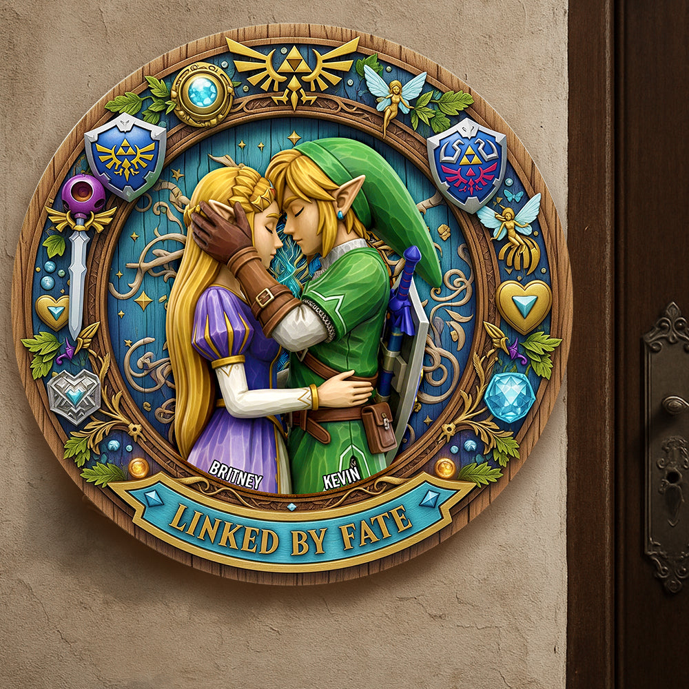 Legend Couple Wood Sign Personalized Gifts For Couple 04OHDT020625 - Wood Sign - GoDuckee