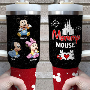 Personalized Gifts For Mom Tumbler Mommy Mouse 03ohtn260324 - Tumbler Cups - GoDuckee