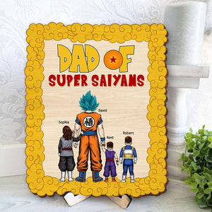 Strong Dad Personalized Wood Sign -04qhqn020623hh - Wood Sign - GoDuckee