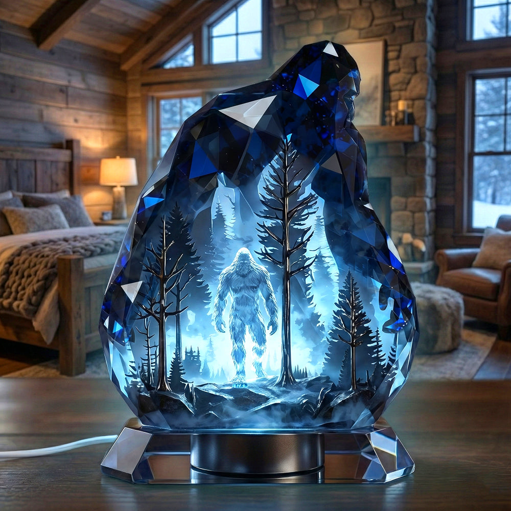 Mysterious Sasquatch Light Box, Personalized Gifts For Bigfoot Seekers 03qhtn181225 - Light Box - GoDuckee