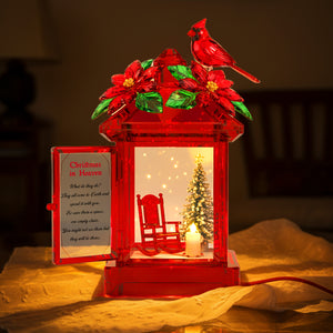 Personalized Cardinal Memorial Custom Shape Acrylic Light Box – Heaven Christmas Gift For Family 03tomg051125 - Light Box - GoDuckee