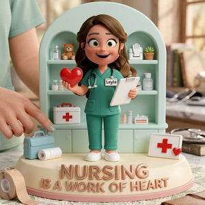 Nurse Appreciation Acrylic Plaque - Personalized Gifts For Nurse 03pgta030326 - Shaped Plaques - GoDuckee
