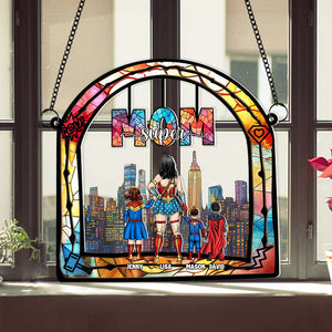 Personalized Gifts For Mom Suncatcher Ornament 03OHMH130225PA - Ornament - GoDuckee