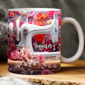 Personalized Gifts For Sewing Lovers Coffee Mug 01OHDT181224 - Coffee Mug - GoDuckee