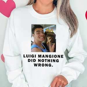 Gifts For Luigi Mangione Shirt Luigi Mangione Did Nothing Wrong 03ACXX111224 - Shirts - GoDuckee