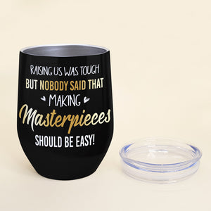 Funny Mom The Greatest Woman In The World Personalized Wine Tumbler - Wine Tumbler - GoDuckee