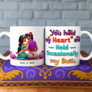 Moonlight Couple Coffee Mug - Personalized Gifts For Couple 03OHLU210625 - Coffee Mug - GoDuckee