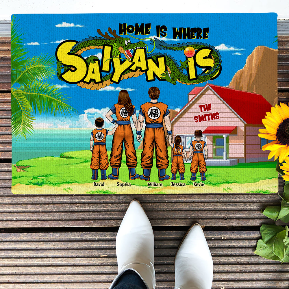 Personalized Gifts For Family Doormat 03TODT310524HH - Doormats - GoDuckee