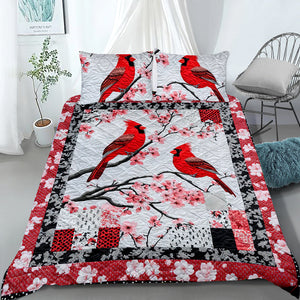 Gifts For Bird Lovers Quilt Bed Set 06qnqn301024 - Blanket - GoDuckee