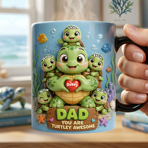 Awesome Dad Magic Coffee Mug - Personalized Gifts For Dad 04TOTA300426 - Coffee Mug - GoDuckee
