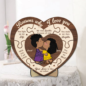 Personalized Gifts For Couple Wood Sign 02katn171224hg Reasons Why I Love You - Wood Sign - GoDuckee