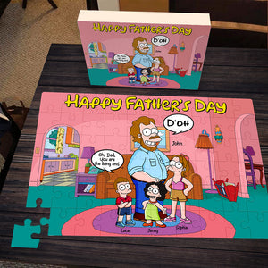 Personalized Gifts For Dad Jigsaw Puzzle 02totn140425pa - Jigsaw Puzzles - GoDuckee