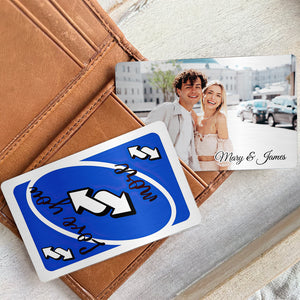 Custom Photo Gifts For Couple Wallet Card 02KADT130125 - Wallet Card - GoDuckee