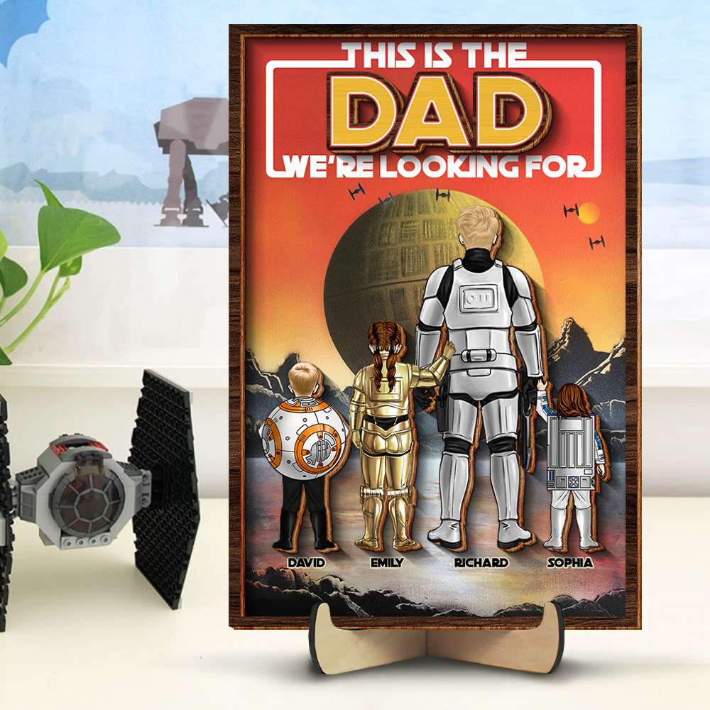 Personalized Gifts For Dad Wood Sign 05htqn230224hhhg - Wood Signs - GoDuckee