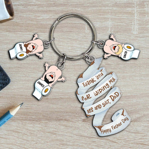 Personalized Gifts For Dad Keychain 07ohtn220524 Father's Day - Keychains - GoDuckee