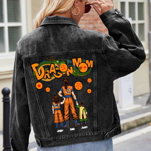 Personalized Gifts For Mom Denim Jacket 08actn040424hh - Denim Jacket - GoDuckee