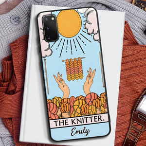 Personalized Gifts For Knitting Lover Tarot Phone Case 02KAPU030824 - Phone Case - GoDuckee