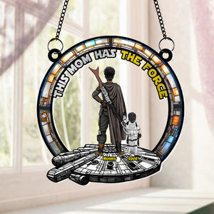 Personalized Gifts For Sci-Fi Mom Suncatcher Ornament 03qhtn130225hhhg - Ornament - GoDuckee