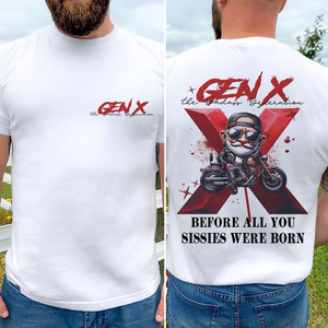 Personalized Gifts For Gen X Shirt 06acxx100325 The Bad*ss Generation - Shirts - GoDuckee