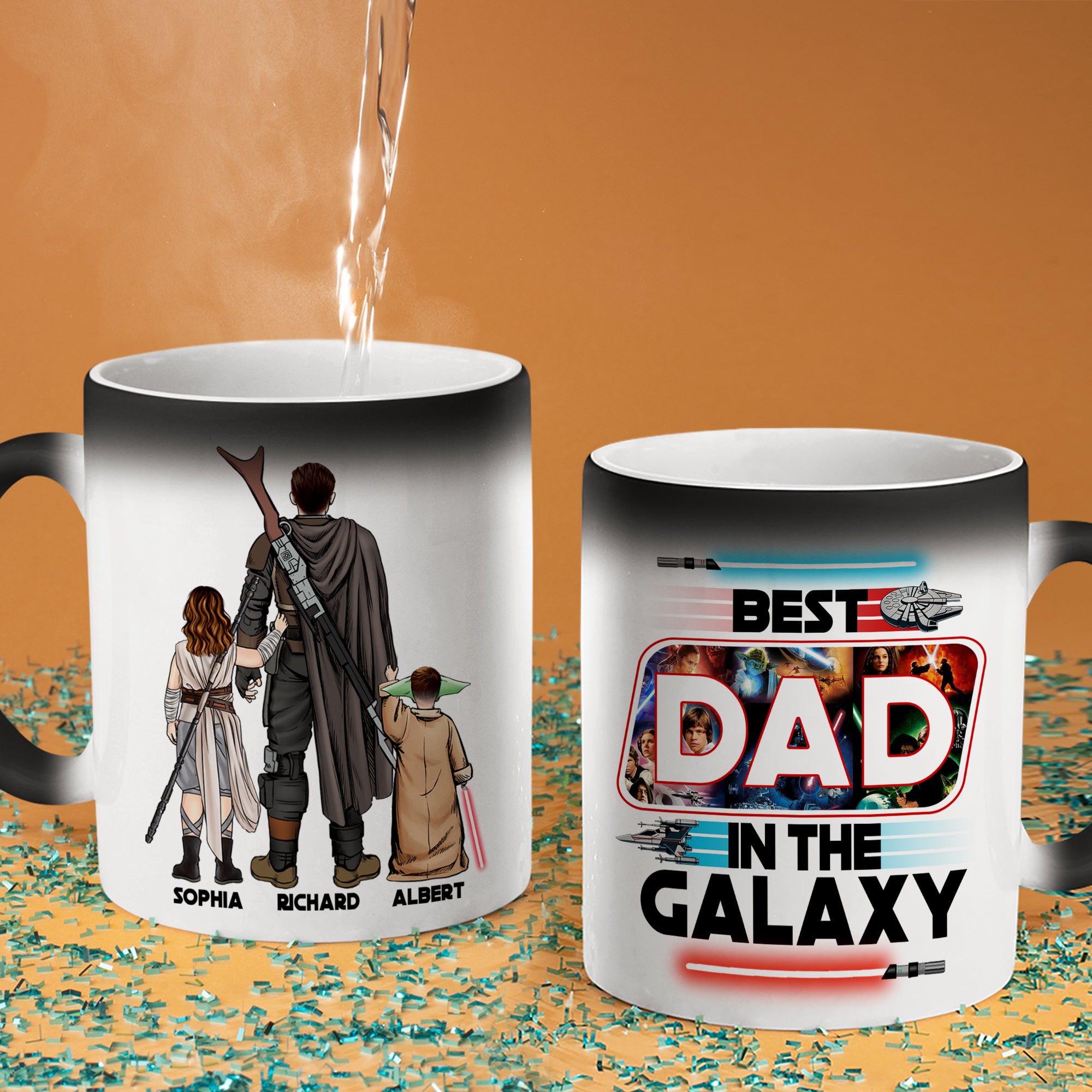 Personalized Gifts For Dad Magic Mug Best Dad 042qhqn300324hhhg - Coffee Mugs - GoDuckee