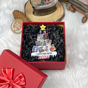 Custom Photo Gifts For Fans Christmas Ornament 033HUTI140824 - Ornament - GoDuckee