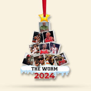 Custom Photo Christmas Gift For Basketball Fans Ornament 07TOMH120824 - Ornament - GoDuckee