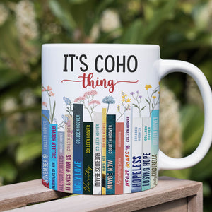 It's Coho Things, Personalized 03NATN141223 Bookworms Coffee Mug, Gift For Book Lovers - Coffee Mug - GoDuckee