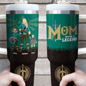 Personalized Gifts For Mom Tumbler Handle 07HUDT150424HG Mother's Day - Tumbler Cups - GoDuckee