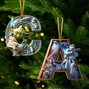 Custom Letter Gifts For Movie Fan Ornament Christmas 03XQDT171024 - Ornament - GoDuckee