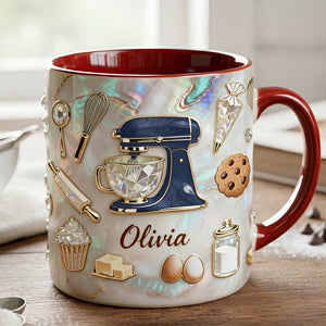 Baker’s Dream Coffee Mug - Personalized Gifts For Baking Lover 01PADT291225 - Coffee Mug - GoDuckee