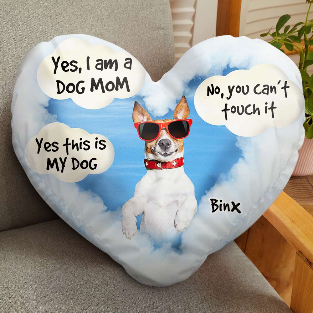 Best Gifts For Dog Lovers, Custom Shape Pillow, Happy Puppy - Pillow - GoDuckee